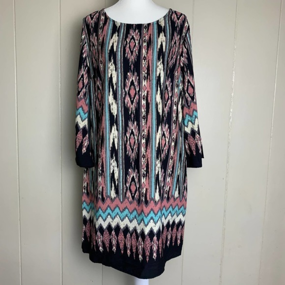 GIBIU  Dress‎ Women's Medium Aztec NWOT